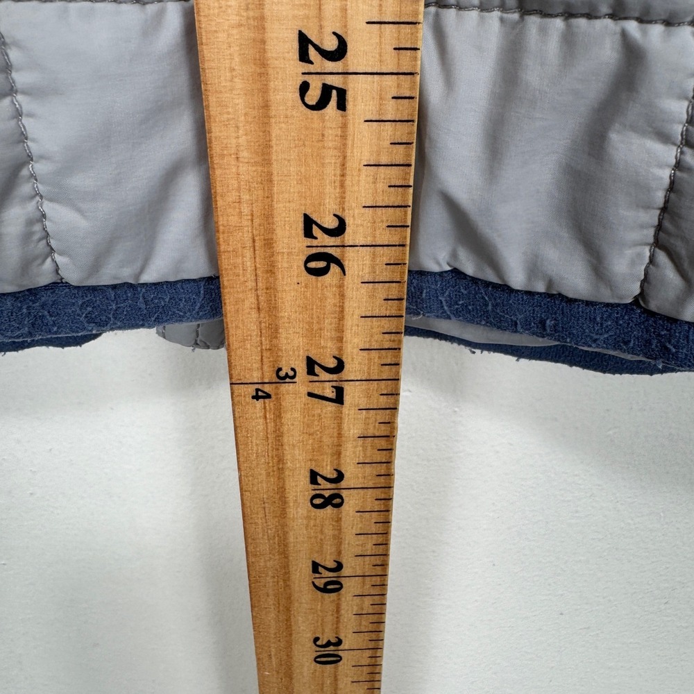 Navy Midshipmen Quilted Puffer Vest Men Large Gray Cutter & Buck WeatherTec - Picture 10 of 11